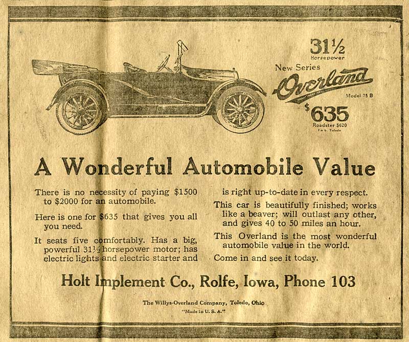 Car advertisement 169 kb 